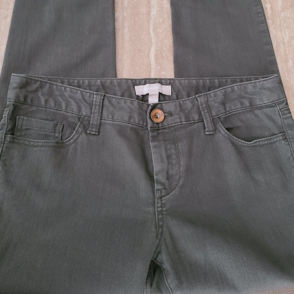 Banana Republic Olive Green Jeans